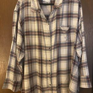 Treasure & Bond Multicolor Plaid Shirt